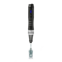 Dr pen M8 black microneedling pen attached to nano green pin cartridge 